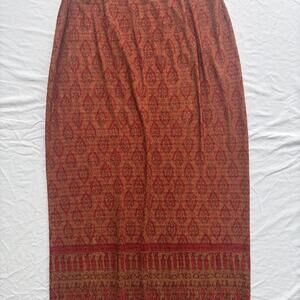 Rafael Women's Orange and Red Skirt